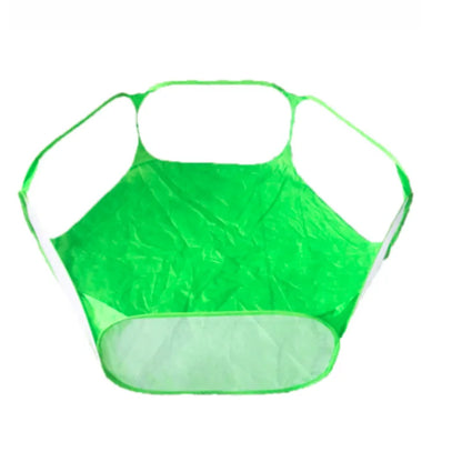 Transparent Portable Pet Playpen - Folding Tent for Dogs, Cats, Hamsters, Rabbits, and Guinea Pigs