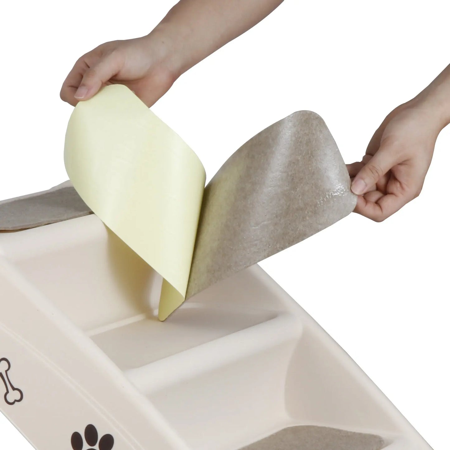 Foldable 4-Step Plastic Pet Stairs for Small Dogs with Non-Slip Paw Pads and Easy-Climb Design for Safe Access to Elevated Surfaces