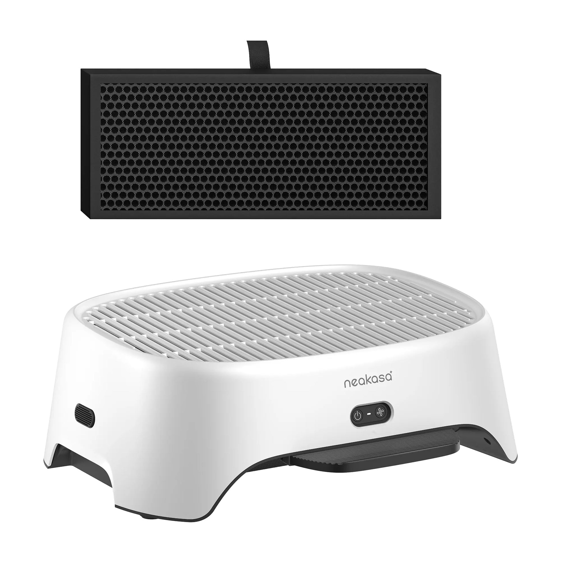 Neakasa Airstep Pet Air Purifier with Three Modes for Odor, Dust, and Pet Hair Control - Compatible with M1 Plus, M1 Lite, and Most Automatic and Traditional Litter Boxes