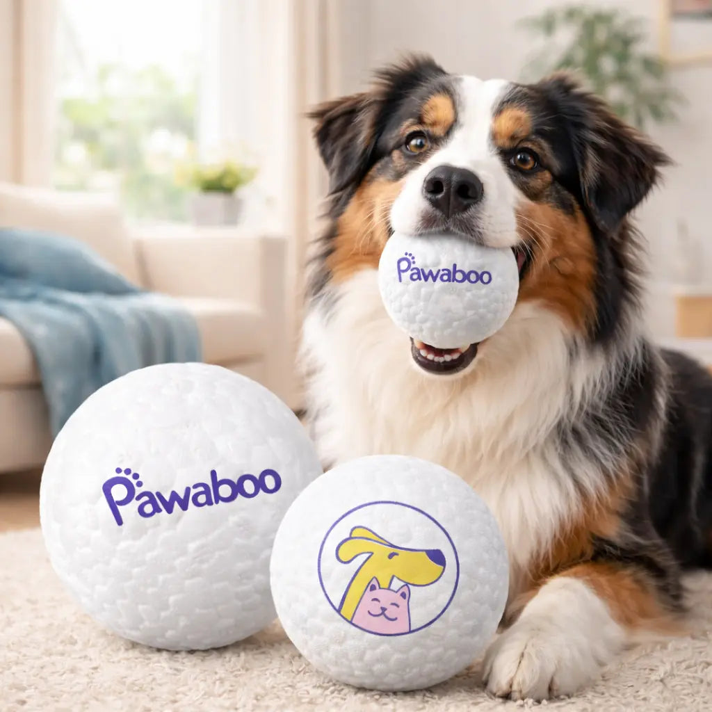 Indestructible Dog Tennis Balls for Aggressive Chewers - Interactive High Bounce Fetch Toys for Large, Medium, Small Dogs and Puppies