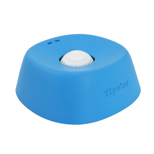Yipetor Slow Feeder Dog Bowls with Built-In Rolling Ball for Liquid Treats - No Spill Bone Broth and Multi-Purpose Puppy Yogurt Feeder for All Breeds and Dietary Supplement/Post-Op Nutrition