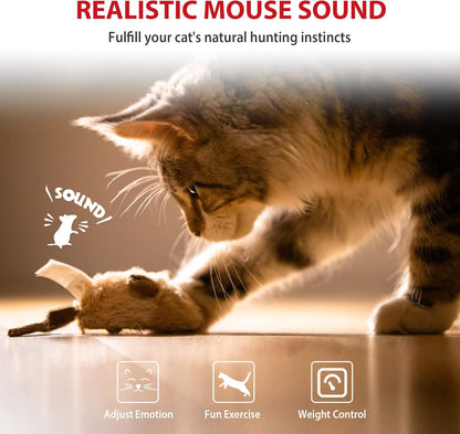RealPets Automatic Moving Mouse Cat Toy