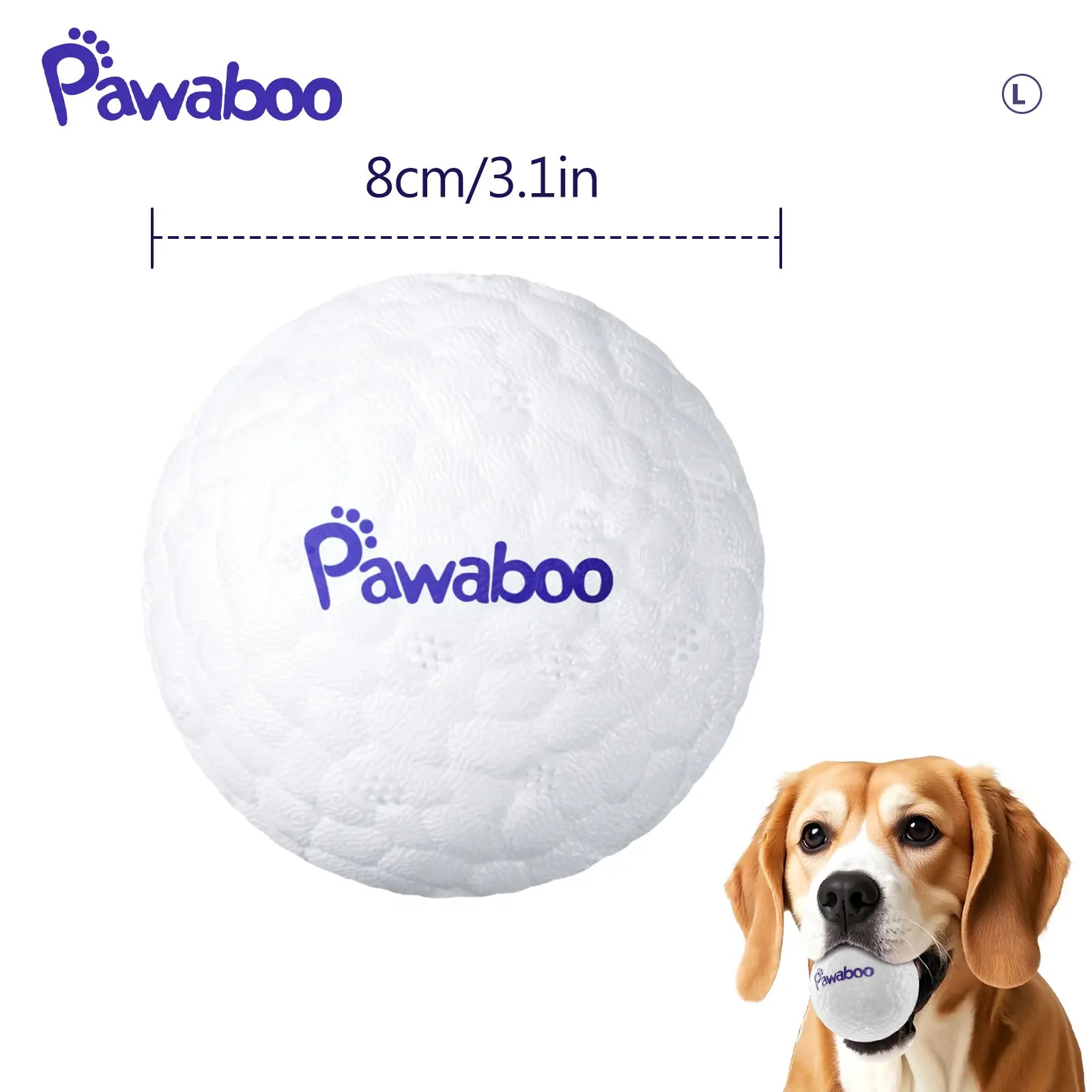 Indestructible Dog Tennis Balls for Aggressive Chewers - Interactive High Bounce Fetch Toys for Large, Medium, Small Dogs and Puppies