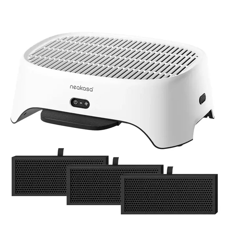 Neakasa Airstep Pet Air Purifier with Three Modes for Odor, Dust, and Pet Hair Control - Compatible with M1 Plus, M1 Lite, and Most Automatic and Traditional Litter Boxes